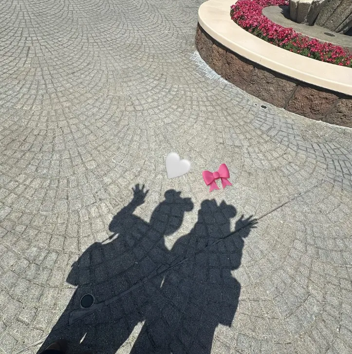 井上未都とのディズニーでの1枚