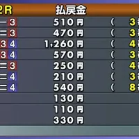 最終日12R優勝戦の払戻金