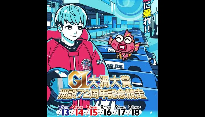 G1「大渦大賞開設72周年記念競走(ボートレース鳴門)」競艇予想イベント戦