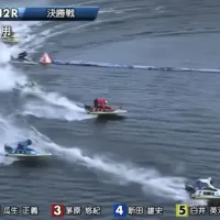 1周2マークで茅原悠紀が2着を確保