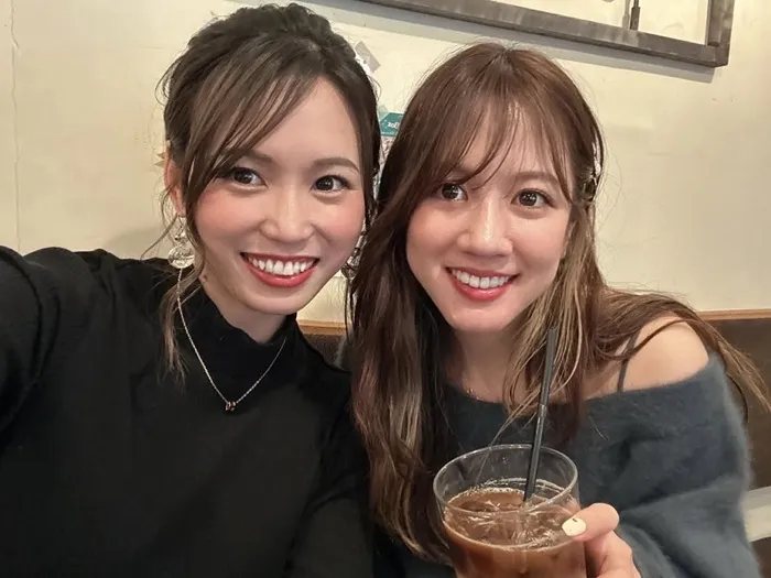 同期の福岡泉水とのツーショット