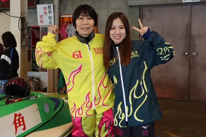 師匠の角ひとみとのツーショット