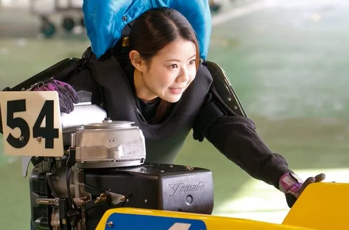 レースに挑む米丸乃絵