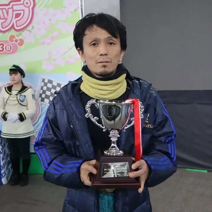 2026年に優勝した時の永田啓二