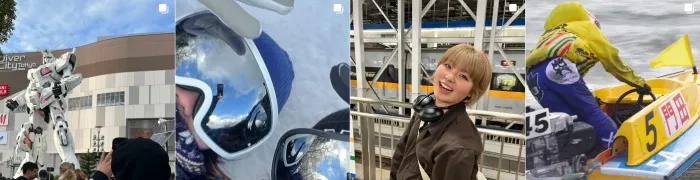 門田栞のインスタに投稿されている写真