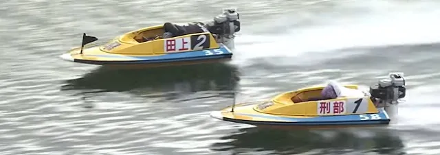 レースで戦っている様子の田上凜